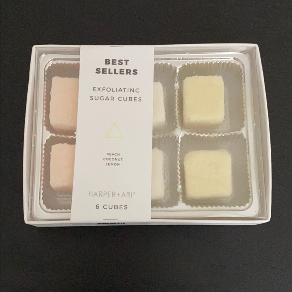 Harper + Ari 6-Pc. Exfoliating Sugar Cubes